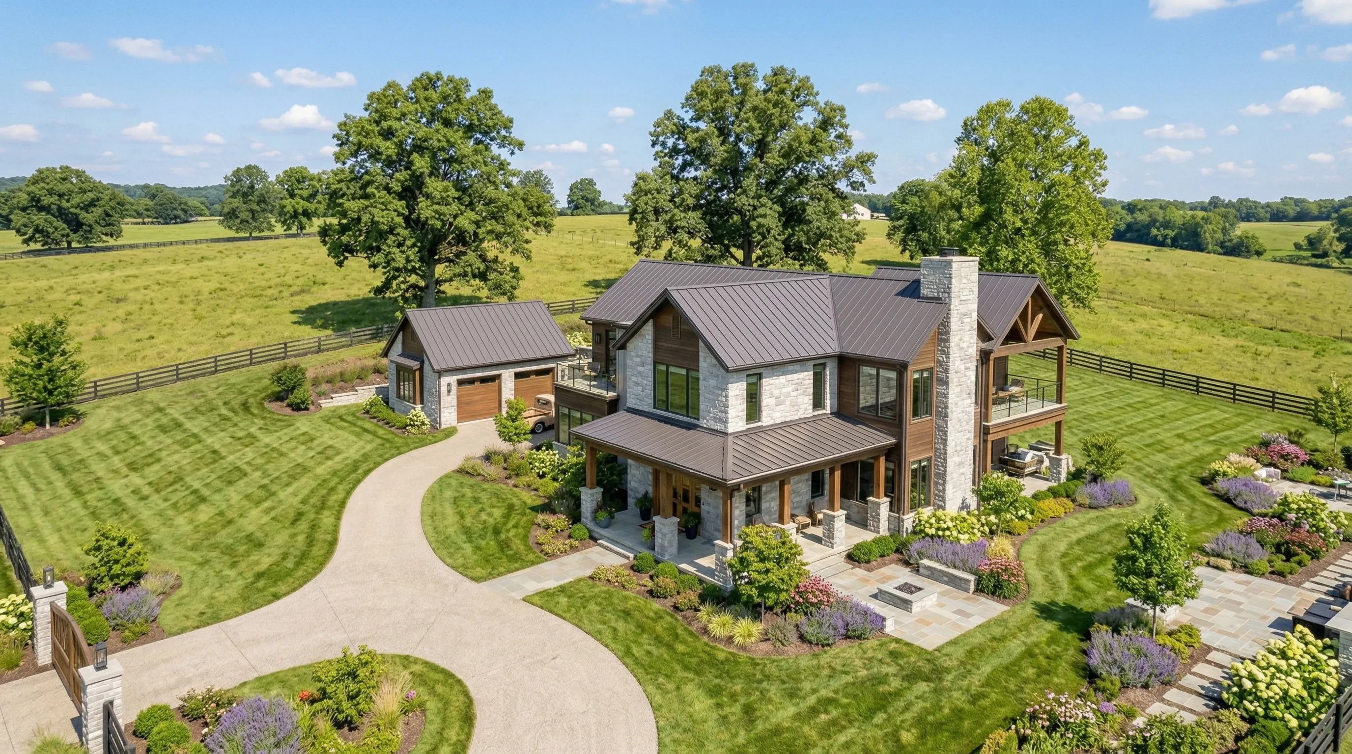 A Kentucky property seen from the exterior.